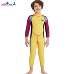 Ficha técnica e caractérísticas do produto Alta Elastic Scuba Diving Suit manga comprida terno de banho de 2,5 milímetros Crianças