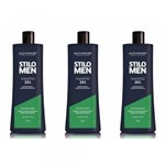 Ficha técnica e caractérísticas do produto Alta Moda Men 2em1 Shampoo 250ml (Kit C/03)