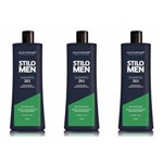 Ficha técnica e caractérísticas do produto Alta Moda Men 2em1 Shampoo 250ml - Kit com 03
