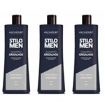 Ficha técnica e caractérísticas do produto Alta Moda Men Grisalho Shampoo 250ml (kit C/03)