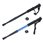 Ficha técnica e caractérísticas do produto Aluminium Alloy Trekking Walking Hiking Stick Dual Handle Pole Anti-shock GL