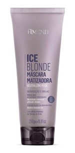 Ficha técnica e caractérísticas do produto Amend Ice Blonde Máscara Matizadora Hidratação e Brilho 250g
