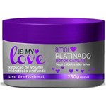 Ficha técnica e caractérísticas do produto Amor Platinado Is My Love Creme Alisante 250g