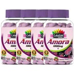 Ficha técnica e caractérísticas do produto Amora Miúra 1000mg 4 X 180 Comprimidos - Lauton Nutrition