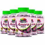 Ficha técnica e caractérísticas do produto Amora Miura 1000mg - 5 un de 60 Comprimidos - Lauton