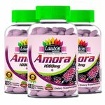 Ficha técnica e caractérísticas do produto Amora Miura 1000mg - 3 un de 180 Comprimidos - Lauton