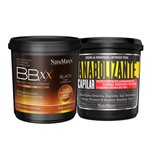 Anabolizante Capilar 1kg+ Btx Black 1kg - Natumaxx C/amostra