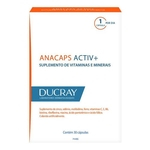 Ficha técnica e caractérísticas do produto Anacaps Activ+ Ducray - Suplemento De Vitaminas E Minerais 3