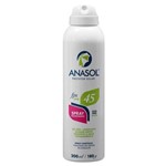 Anasol Protetor Solar Spray Transparente FPS 45 - Hipoalergênico - Oil Free 200ml / 180 G