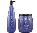 Ficha técnica e caractérísticas do produto Aneethun Linha a Shampoo e Máscara Silicone com Tutano 2X1000Ml