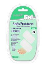 Ficha técnica e caractérísticas do produto Anéis Protetores Gel Tam G (REF. 8013) só Pés