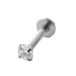 Ficha técnica e caractérísticas do produto Anel Labial 1 Pc Unisex Cubic Zirconia Labret Anel Labial Ear Stud Piercing Tragus Helix Jewelry
