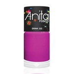 Ficha técnica e caractérísticas do produto Anita - Esmalte Coleção Neon Fosca - Drink 10ml - Anita Cosméticos