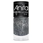Ficha técnica e caractérísticas do produto Anita Esmalte com Glitter Chumbo Real 398 10ml