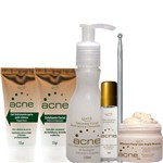 Ficha técnica e caractérísticas do produto Anti Acne e Cravos com Gel Esfoliante Máscara Sabonete