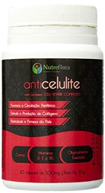 Ficha técnica e caractérísticas do produto Anti Celulite - 60 Cápsulas - Nutreflora, Natural Flora