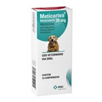 Ficha técnica e caractérísticas do produto Anti-inflamatório Meticorten para Cães 20mg
