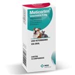 Ficha técnica e caractérísticas do produto Anti-inflamatório Meticorten Vet 5mg - 10 Comprimidos - Msd