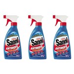 Anti Mofo Desodorizador de Ambientes Sanol 330 Ml Bactericida e Antimofo Pulverizador Spray 3 Unidades