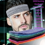 Ficha técnica e caractérísticas do produto Anti-Slip Universal Homens Mulheres de secagem r¨¢pida alta Elastic Sports Yoga Headband