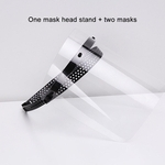 Ficha técnica e caractérísticas do produto Anti-Spitting Wind-Proof Dust-Proof máscara transparente cozinha cozinhar máscara para os olhos