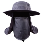Ficha técnica e caractérísticas do produto Anti-UV Moda Verão Outdoor Hat Pesca Waterproof