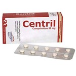 Antibiótico Centril Centagro 50mg C/ 10 Comprimidos