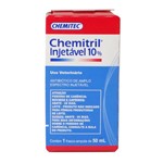 Ficha técnica e caractérísticas do produto Antibiótico Chemitril Chemitec 10 Injetável 50ml