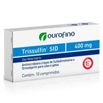 Ficha técnica e caractérísticas do produto Antibiótico Trissulfin Sid 400MG - 10/Comprimidos