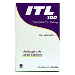 Ficha técnica e caractérísticas do produto Antifúngico ITL 100 Mg - 10 Comprimidos - Cepav