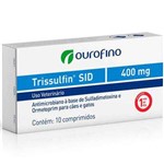 Ficha técnica e caractérísticas do produto Antimicrobiano Trissulfin Sid - 400 Mg
