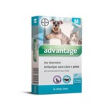 Ficha técnica e caractérísticas do produto Antipulgas Advantage Cães 1,0ml 4 a 10kg Bayer