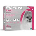 Ficha técnica e caractérísticas do produto Antipulgas e Anticarrapatos Frontline Tri-ACT para Cães de 2 a 5 Kg - 3 Pipetas