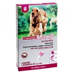 Ficha técnica e caractérísticas do produto Antipulgas e Carrapatos Advantage Max 3 Bayer Cães de 10 a 25 Kg - 2,5ml - Bayer
