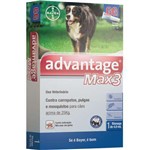 Ficha técnica e caractérísticas do produto Antipulgas e Carrapatos Bayer Advantage MAX3 para Cães Acima de 25 Kg - 4 ML