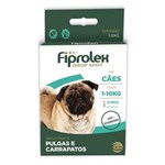 Ficha técnica e caractérísticas do produto Antipulgas e Carrapatos Ceva Fiprolex Drop Spot para Cães de 1kg a 10kg - 1 Pipeta