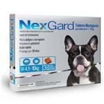 Antipulgas e Carrapatos Nexgard 28,3mg para Cães de 4,1 a 10kg 3 Tabletes - Merial