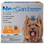 Ficha técnica e caractérísticas do produto Antipulgas e Carrapatos Nexgard Merial para Cães de 2 a 4Kg - 1 Tablete