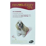 Ficha técnica e caractérísticas do produto Revolution Pfizer 12% 1ml para Cães 10,1kg a 20kg - 1 Bisnaga