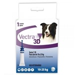 Ficha técnica e caractérísticas do produto Antipulgas e Carrapatos Vectra 3d - Cães de 10 a 25 Kg (1 Pipeta) - Ceva
