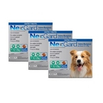 Ficha técnica e caractérísticas do produto Antipulgas Nexgard G Cães 10 A 25kg 3 Tabletes Kit 3 Caixas