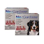 Ficha técnica e caractérísticas do produto Antipulgas Nexgard Gg Cães 25 A 50kg 3 Tabletes Kit 2 Caixas