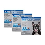 Ficha técnica e caractérísticas do produto Antipulgas Nexgard M Cães 4 A 10kg 3 Tabletes Kit 3 Caixas
