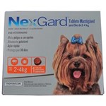 Ficha técnica e caractérísticas do produto Antipulgas Nexgard para Cães de 2 a 4Kg
