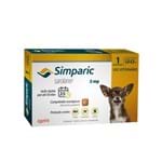 Ficha técnica e caractérísticas do produto Antipulgas Simparic 5 Mg para Cães 1,3 a 2,5 Kg - Zoetis
