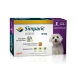 Ficha técnica e caractérísticas do produto Antipulgas Zoetis Simparic 10mg para Cães 2,6 a 5Kg - 3 Comprimidos