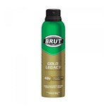 Antitranspirante Desodorante Masculino Brut Gold Legacy 150ml - Kit C/12 Und.