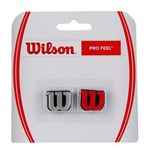 Ficha técnica e caractérísticas do produto Antivibrador Wilson Pro Feel Vermelho e Prata