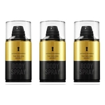 Antonio Banderas Golden Secret Kit - 3 Body Spray 250ml Kit