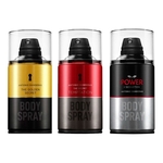 Ficha técnica e caractérísticas do produto Antonio Banderas Golden Secret The Secret Temptation Power of Sedection Kit – 3 Body Spray 250ml